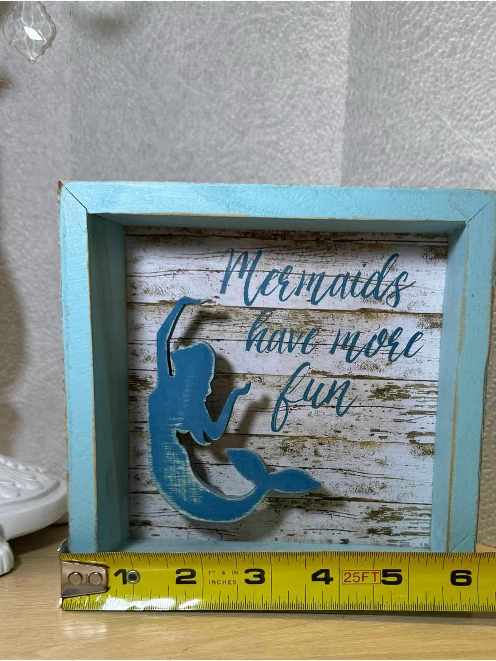 🧜🏼‍♀️🧜🏼‍♀️Mermaids Have More Fun! Shadow Box Room Decor